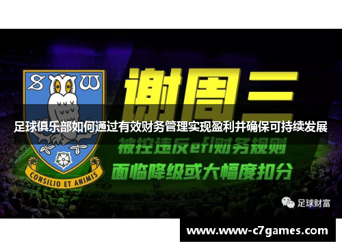 足球俱乐部如何通过有效财务管理实现盈利并确保可持续发展